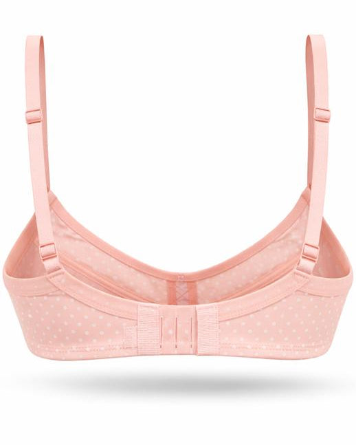 Cotton Dot Comfort Bra
