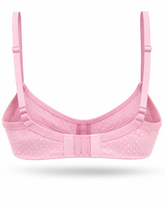 Cotton Dot Comfort Bra