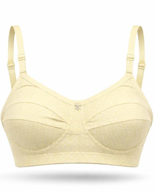 Cotton Dot Comfort Bra