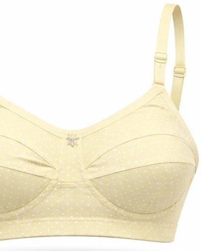 Cotton Dot Comfort Bra