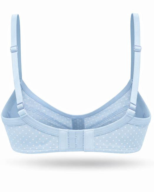 Cotton Dot Comfort Bra