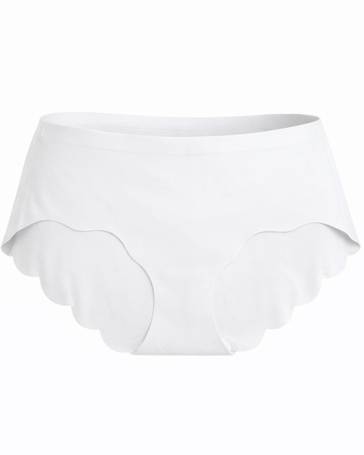 Seamless Scalloped Underwear