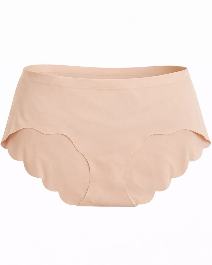 Seamless Scalloped Underwear