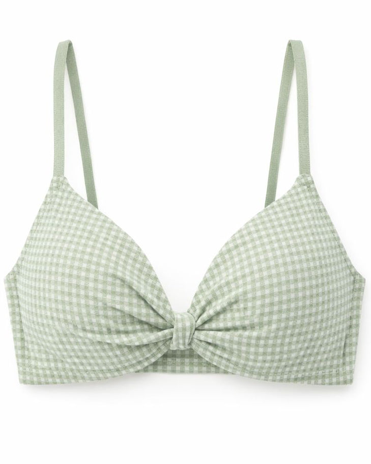 Chequered Light Paded Bra