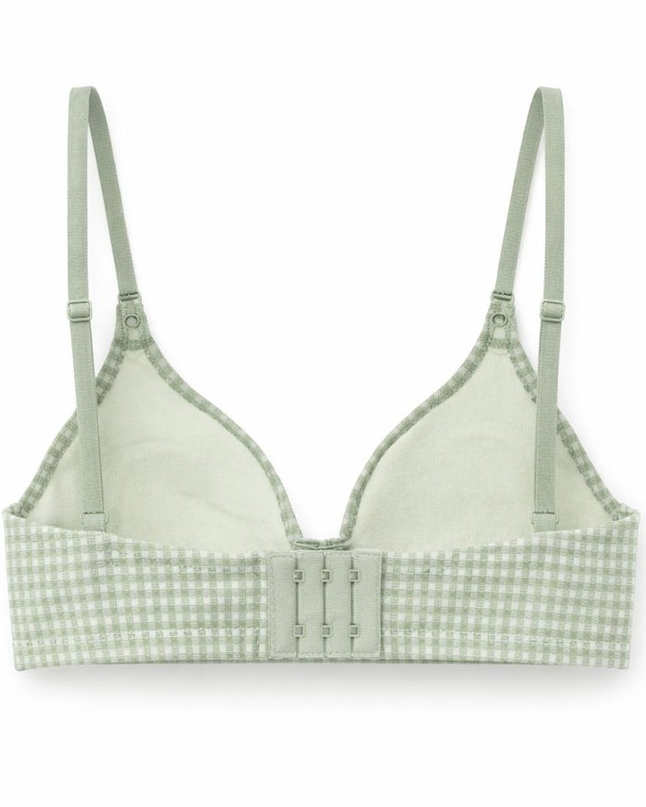 Chequered Light Paded Bra