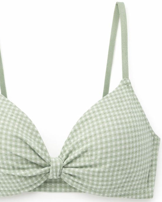 Chequered Light Paded Bra