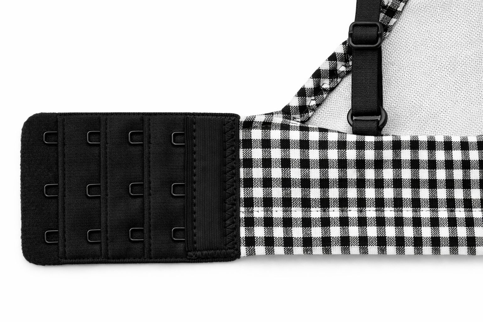 Chequered Light Paded Bra