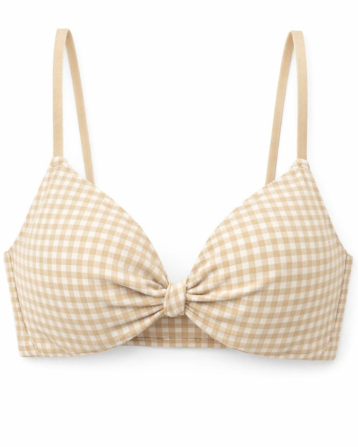 Chequered Light Paded Bra