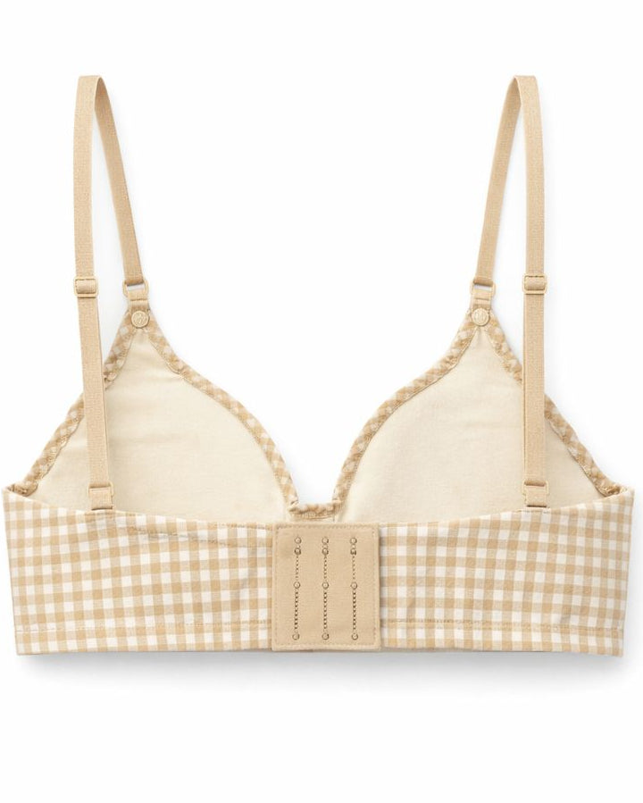 Chequered Light Paded Bra