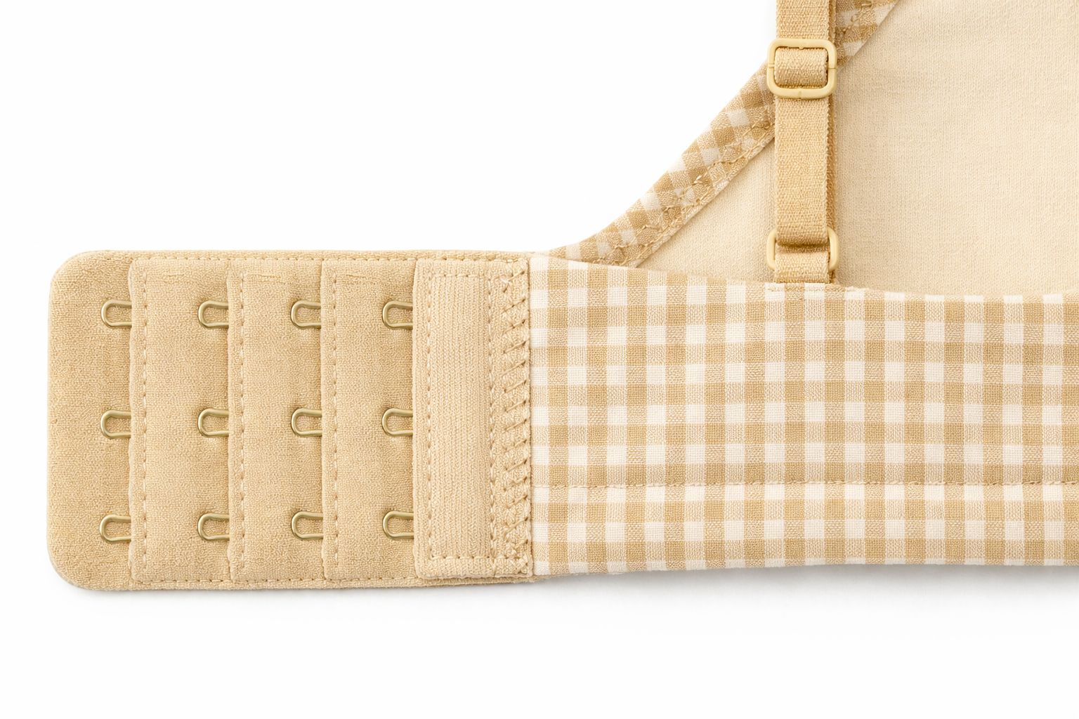 Chequered Light Paded Bra