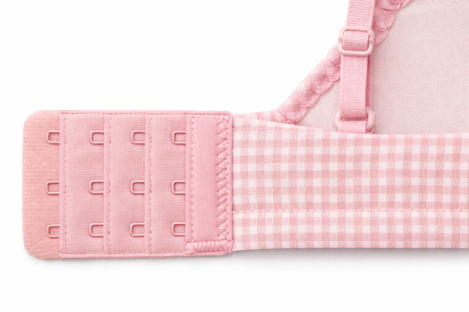 Chequered Light Paded Bra