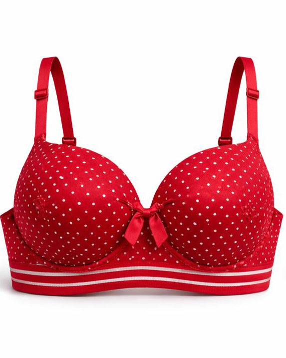 Classic Dotted Padded Bra