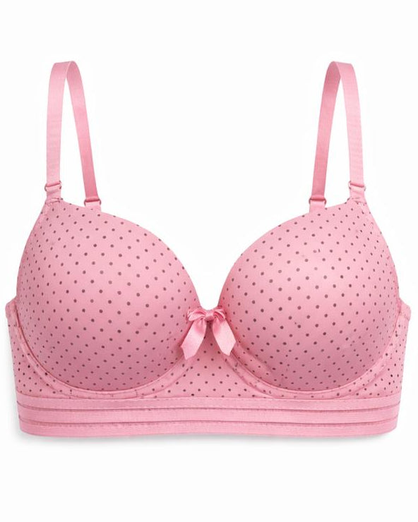 Classic Dotted Padded Bra