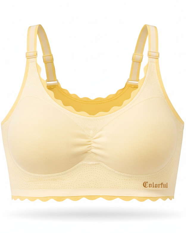 Seamless Scallop Fit Bra