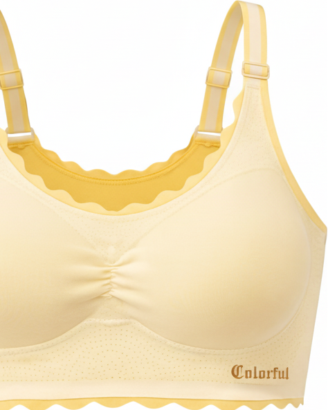 Seamless Scallop Fit Bra