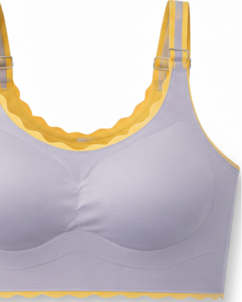Seamless Scallop Fit Bra