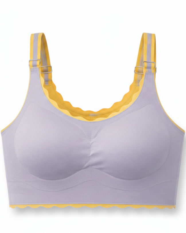 Seamless Scallop Fit Bra