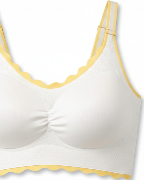 Seamless Scallop Fit Bra